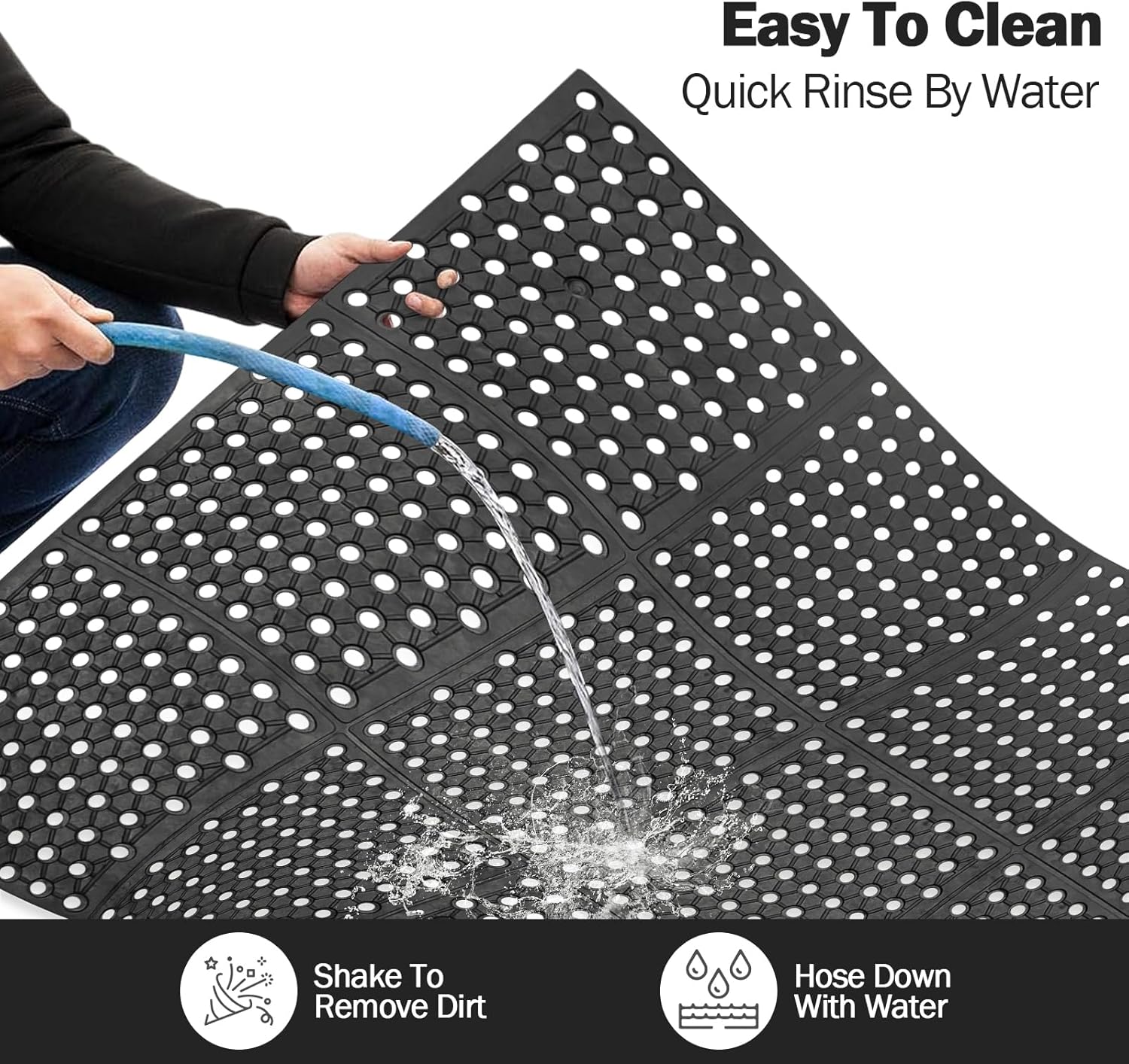 Anti-Fatigue Drainage Rubber M - Commercial Kitchen Mats avis et prix