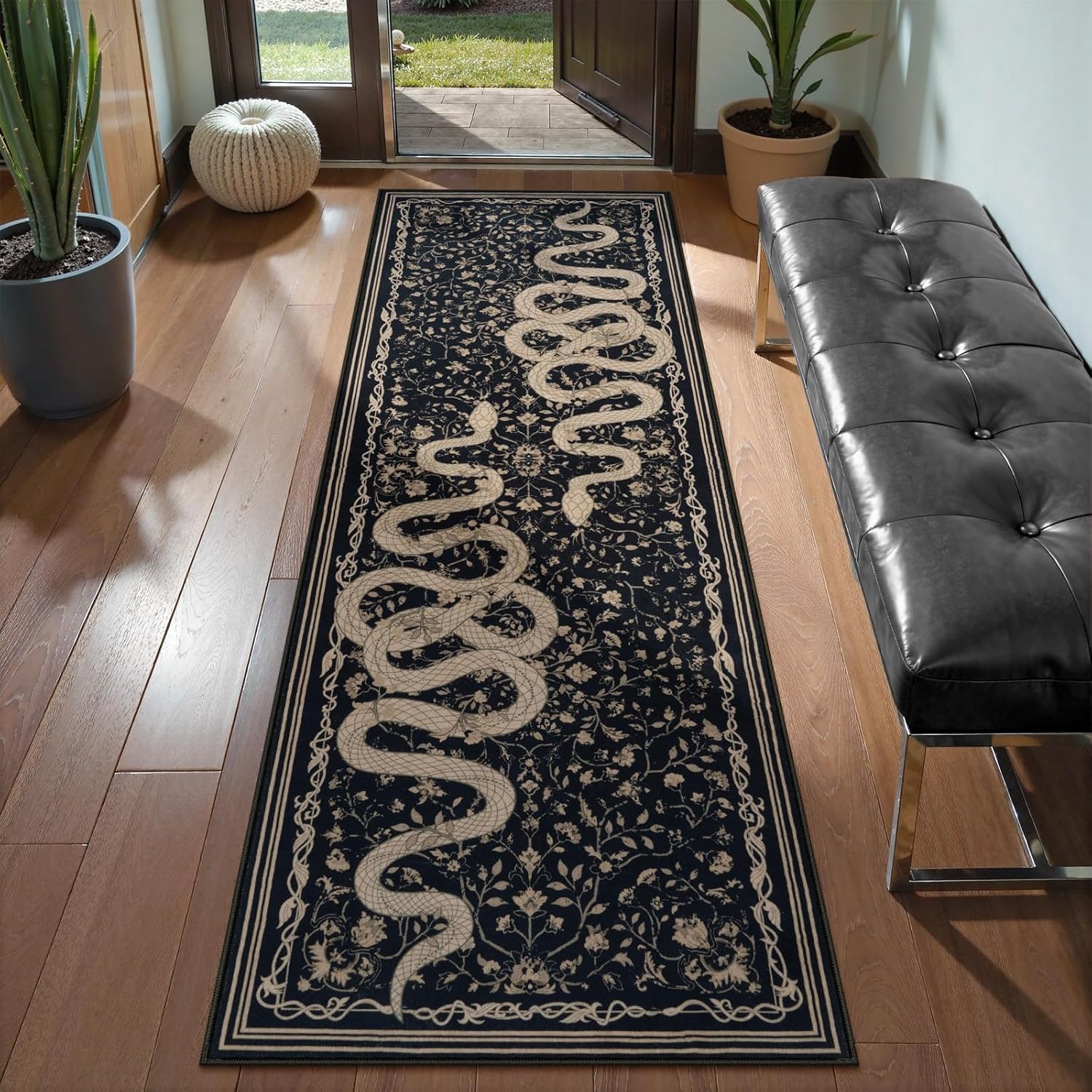 Hallway Carpet Runner Rug Blac - Commercial Kitchen Mats avis et prix