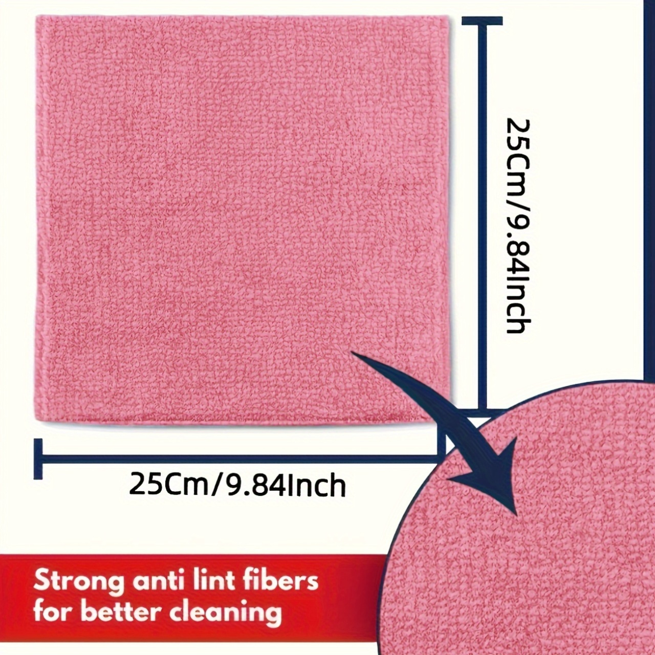 1-50Pcs Light Pink Microfiber  - Commercial Kitchen Tap avis et prix