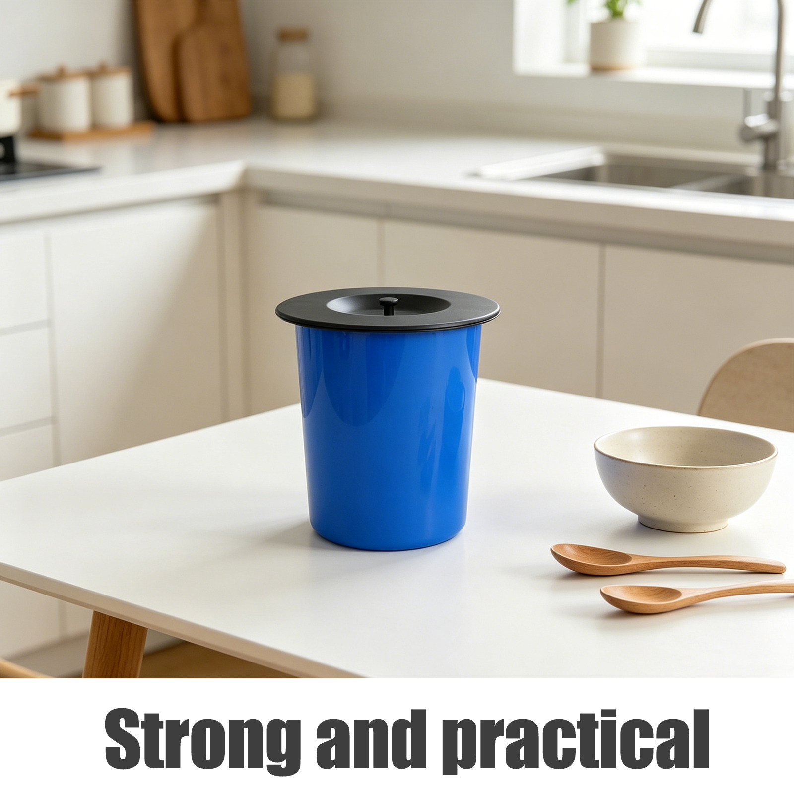 Round Embedded Countertop Buil - Commercial Kitchen Garbage Can avis et prix