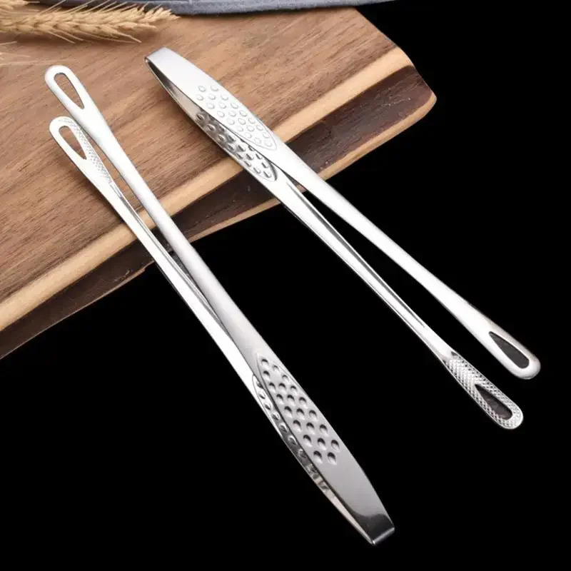 Stainless Steel BBQ Grill Tong - Commercial Kitchen Cooking avis et prix