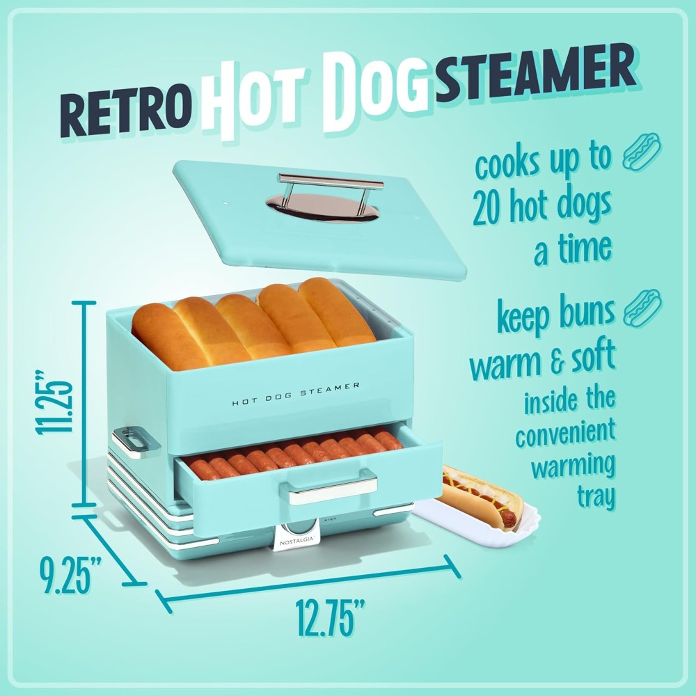 Extra Large Diner-Style Steame - Commercial Kitchen Steamer avis et prix