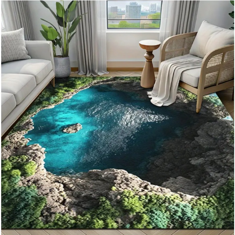3D Visual Illusion Ocean Scene - Commercial Kitchen Mats avis et prix