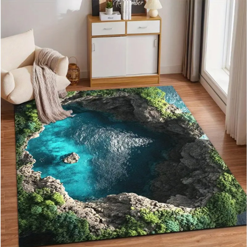 3D Visual Illusion Ocean Scene - Commercial Kitchen Mats avis et prix