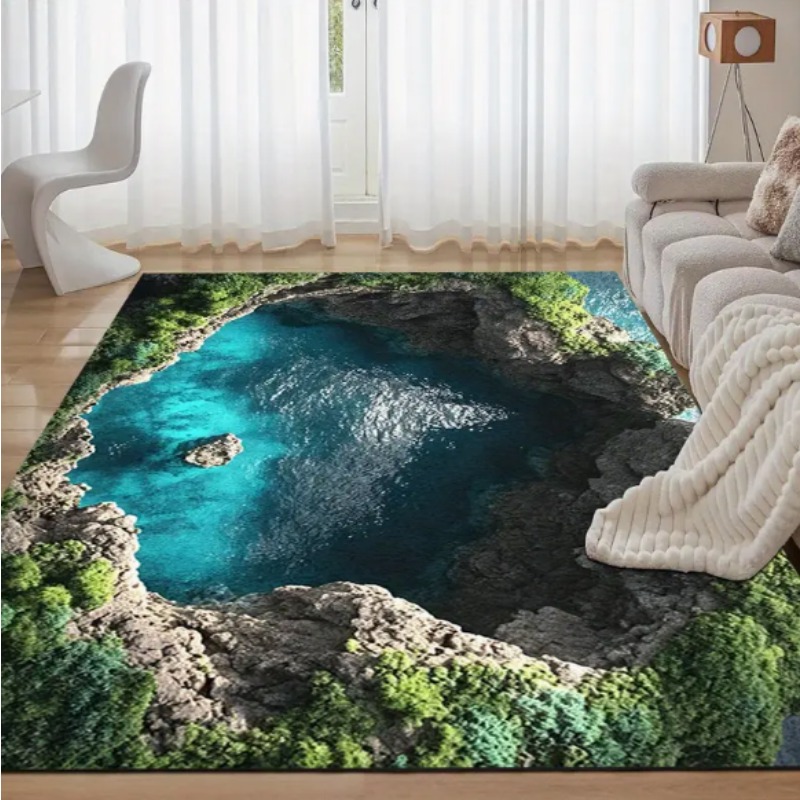 3D Visual Illusion Ocean Scene - Commercial Kitchen Mats avis et prix