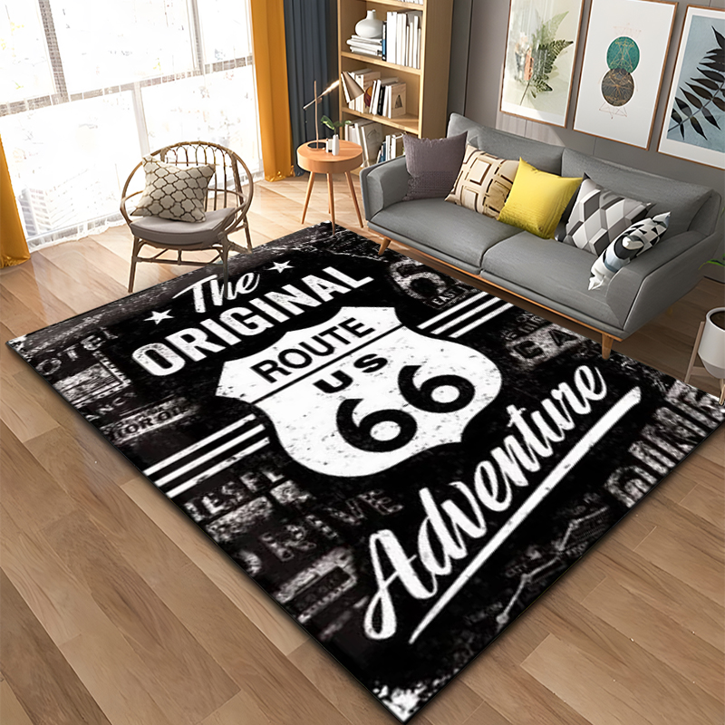 Historic Route 66 Pattern Rug  - Commercial Kitchen Mats avis et prix