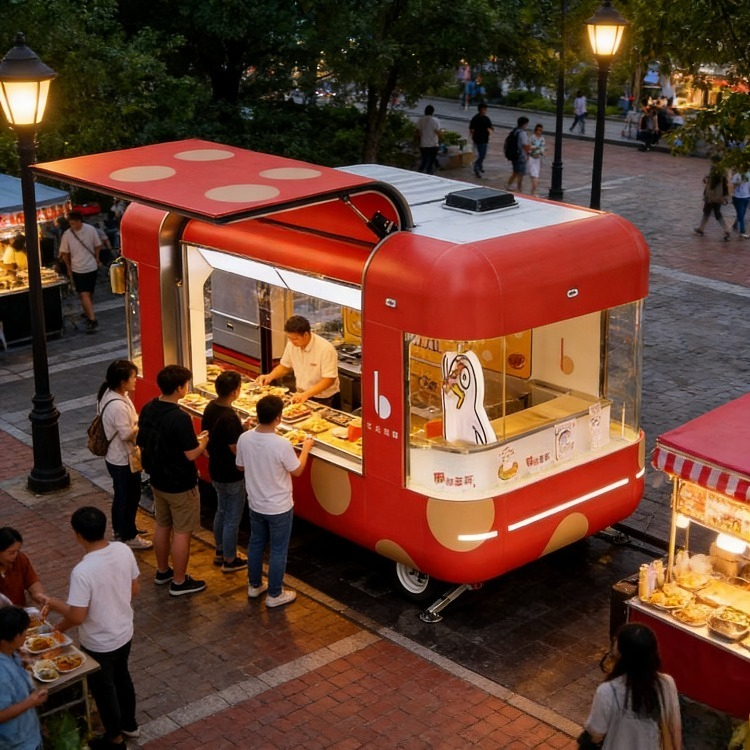 Food Trailer for Sale, Commerc - Commercial Kitchen Trailer avis et prix
