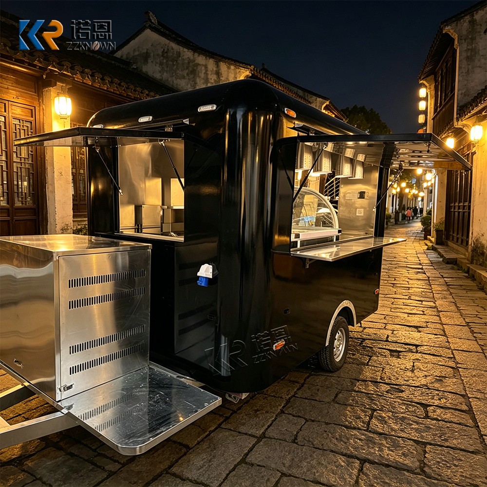 Street Mobile Catering Kitchen - Commercial Kitchen Trailer avis et prix