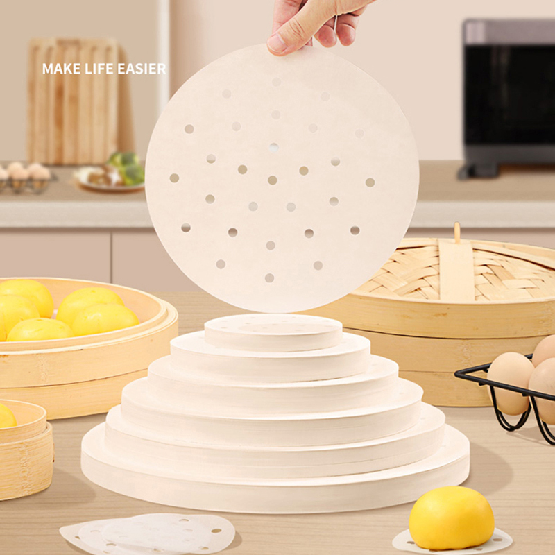 50pcs Bamboo Steamer Papers Di - Commercial Kitchen Steamer avis et prix
