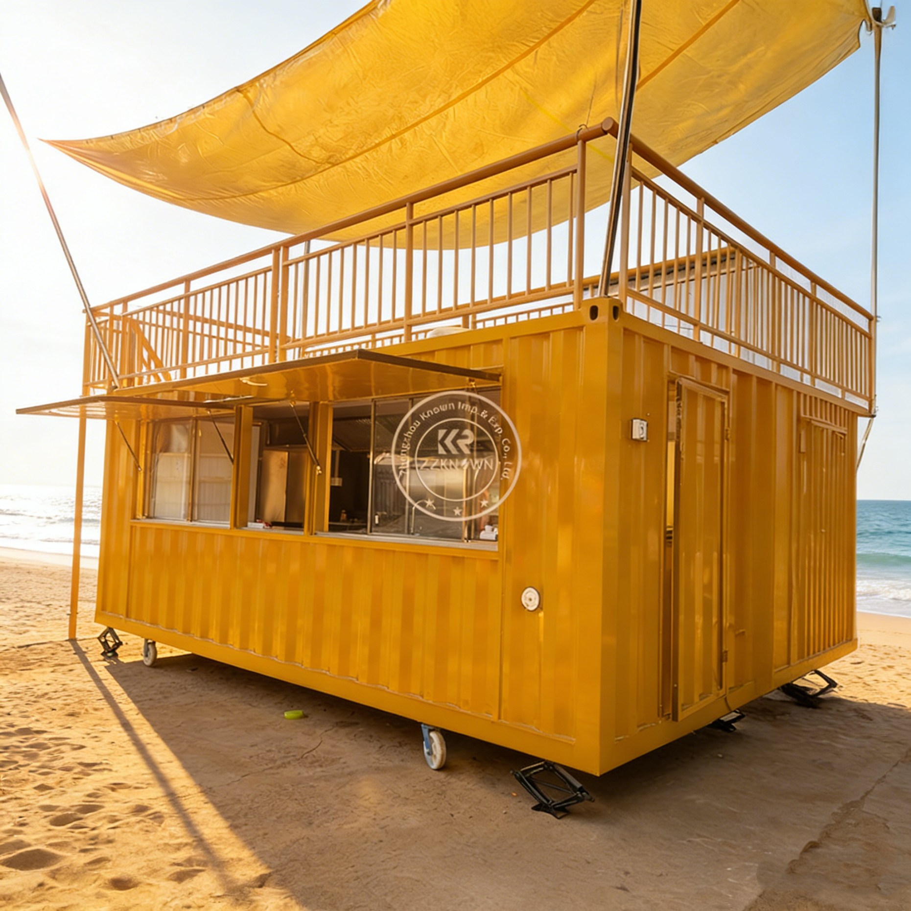 Expandable Food Truck Containe - Commercial Kitchen Trailer avis et prix