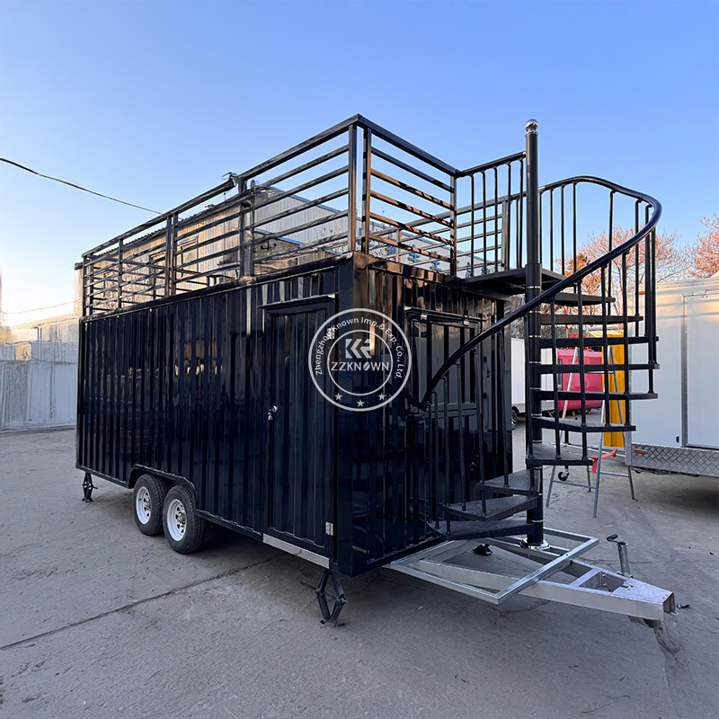 Expandable Food Truck Containe - Commercial Kitchen Trailer avis et prix