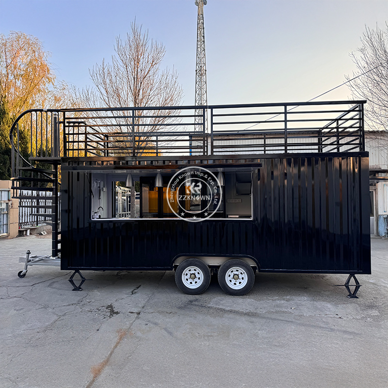 Expandable Food Truck Containe - Commercial Kitchen Trailer avis et prix