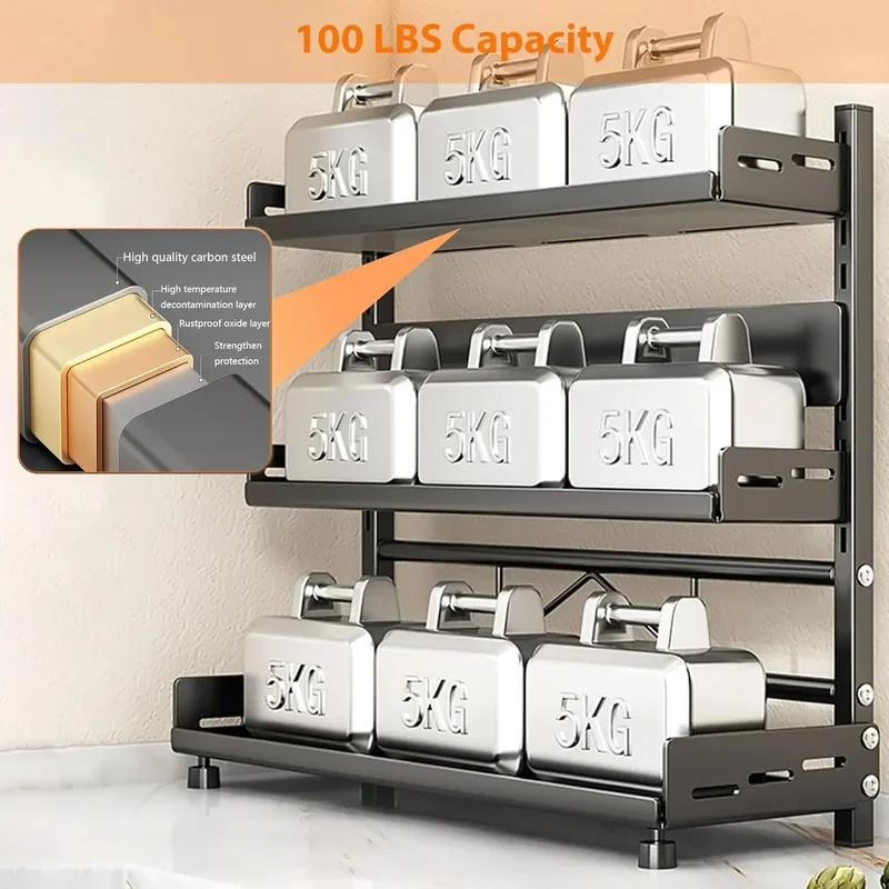 3 Tier Adjustable Spice Storag - Commercial Kitchen Shelving avis et prix