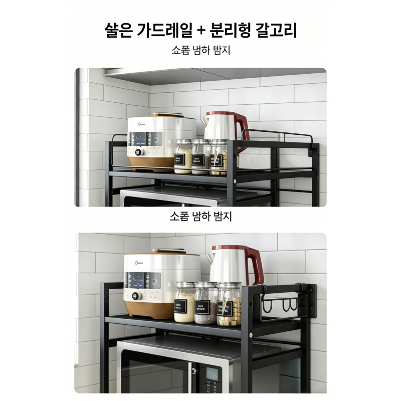 Thickened Expandable Microwave - Commercial Kitchen Shelving avis et prix