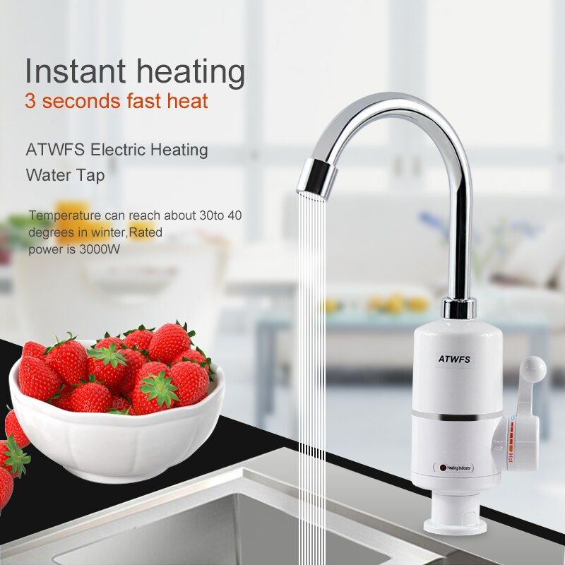ATWFS Tankless Electric Newest - Commercial Kitchen Tap avis et prix