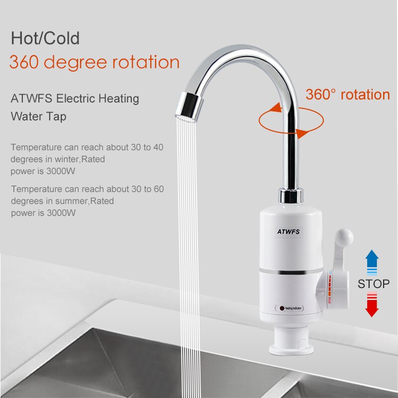 ATWFS Tankless Electric Newest - Commercial Kitchen Tap avis et prix