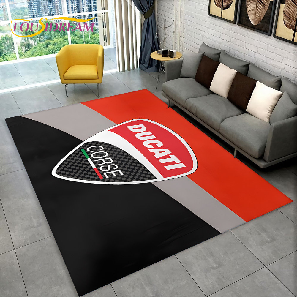 3D D-Ducati Pattern Area Rug L - Commercial Kitchen Mats avis et prix