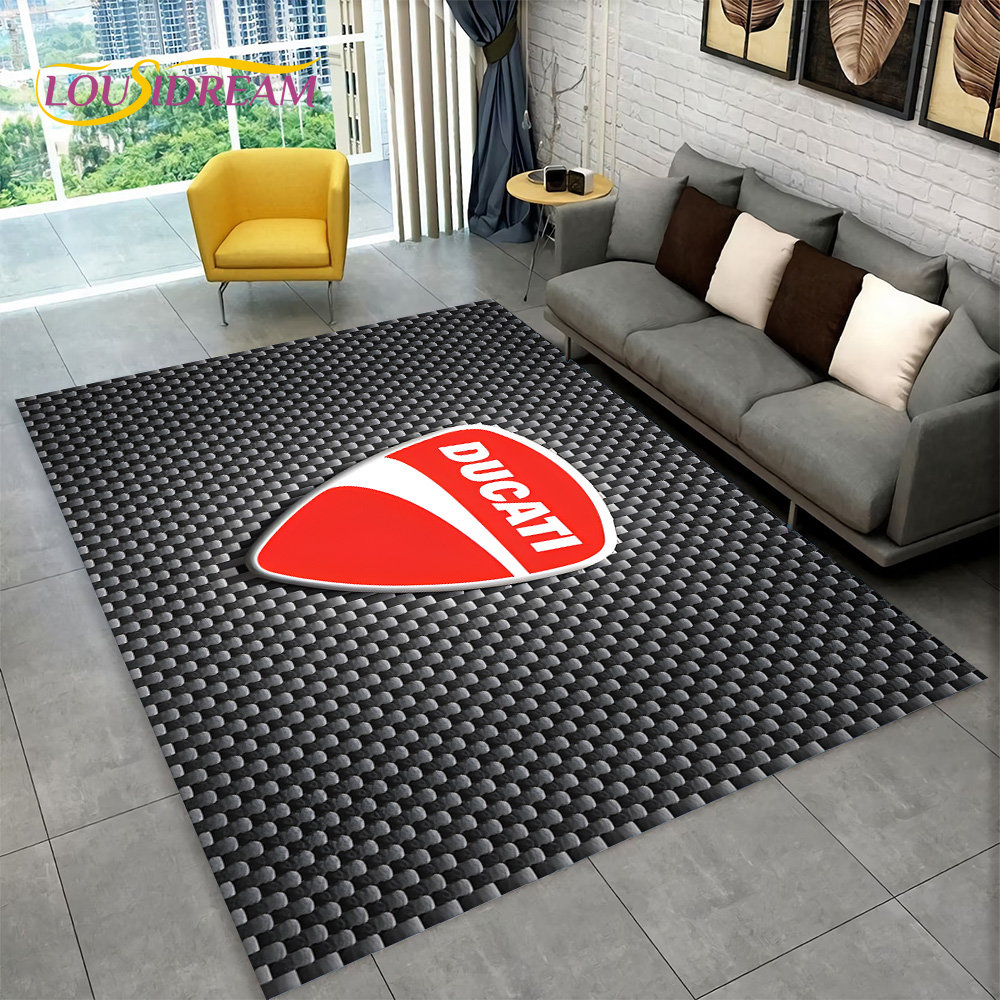 3D D-Ducati Pattern Area Rug L - Commercial Kitchen Mats avis et prix
