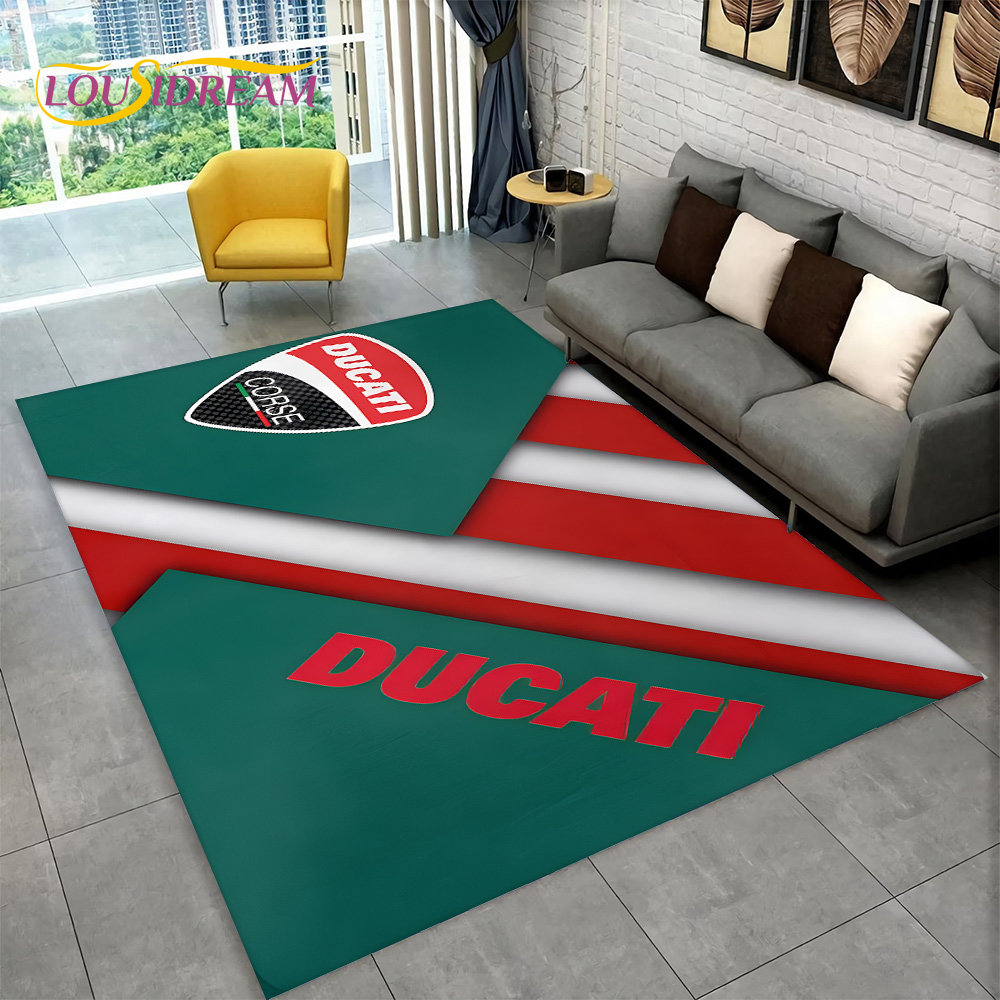 3D D-Ducati Pattern Area Rug L - Commercial Kitchen Mats avis et prix