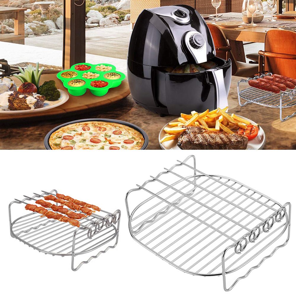 Double-deck Air Fryer Accessor - Commercial Kitchen Steamer avis et prix