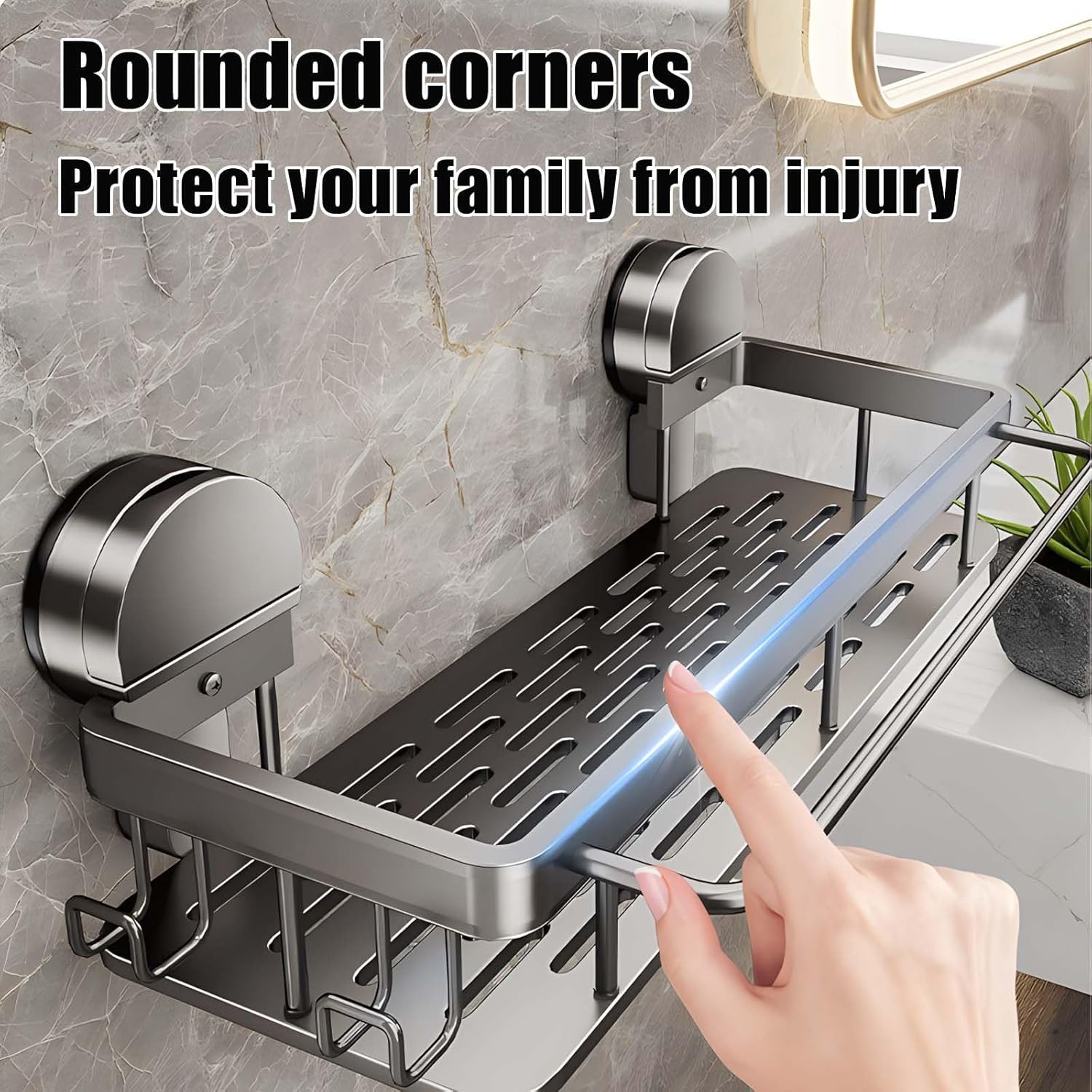 Bathroom Suction Cup Storage R - Commercial Kitchen Shelving avis et prix