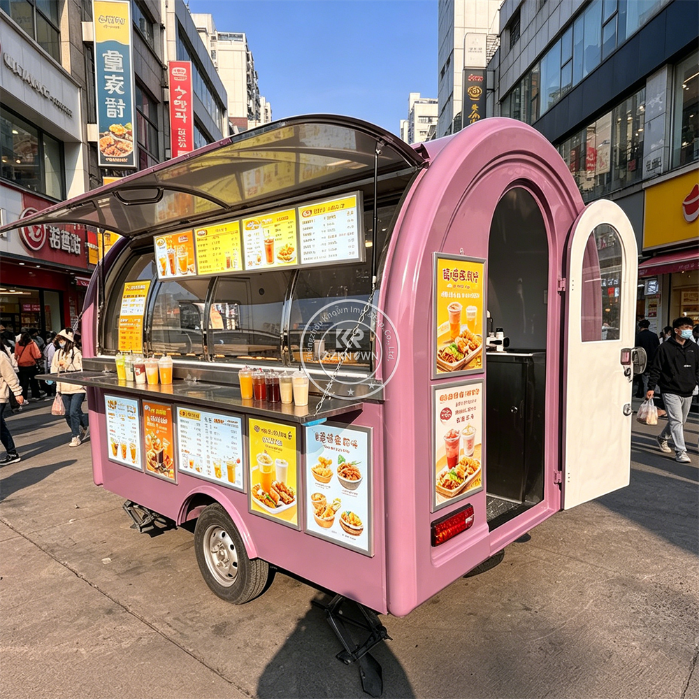 Concession Stand Fries Sausage - Commercial Kitchen Trailer avis et prix