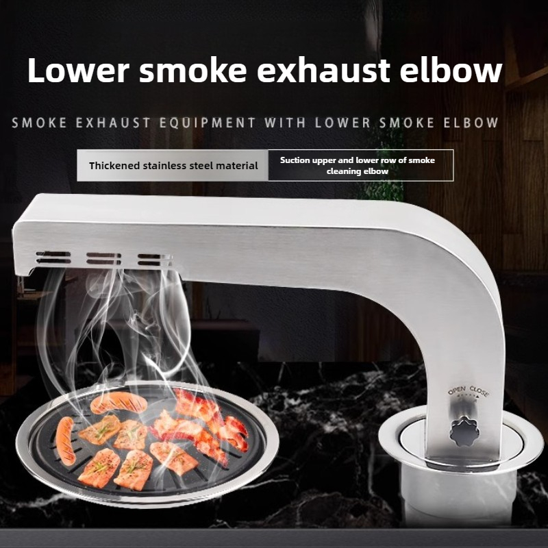 Updraft BBQ Vent Hood Elbow Co - Commercial Kitchen Vent Hood Cleaning avis et prix