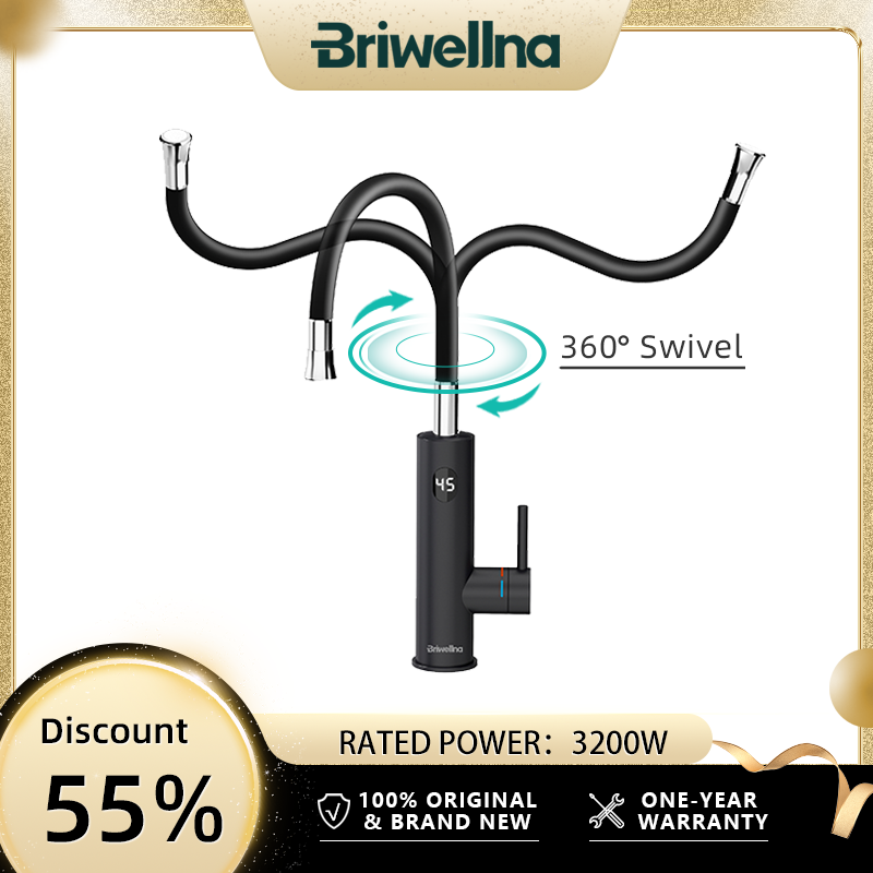 Briwellna Electric Water Heate - Commercial Kitchen Tap avis et prix