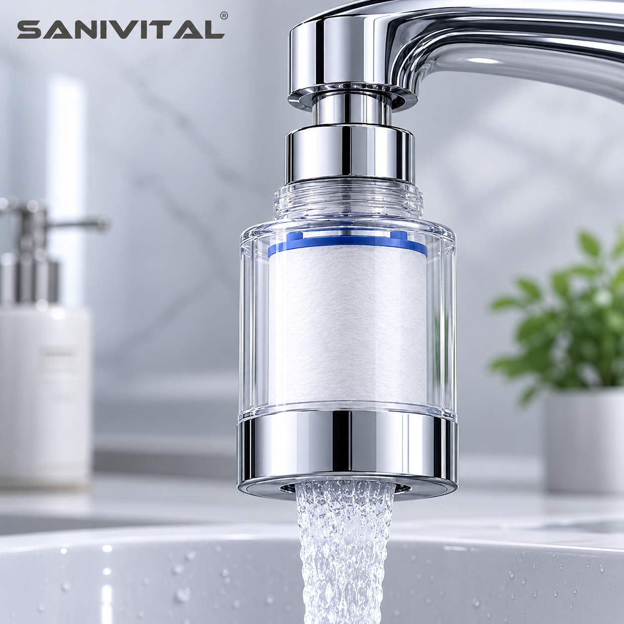 SANIVITAL Faucet Water Filter  - Commercial Kitchen Tap avis et prix