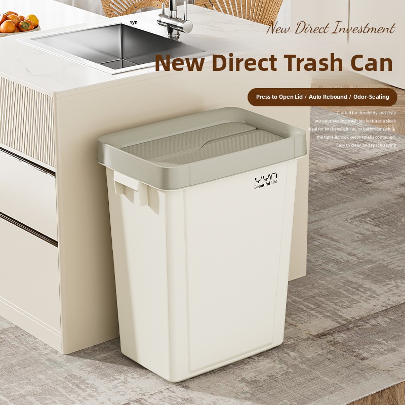 Large Capacity Kitchen Living  - Commercial Kitchen Garbage Can avis et prix