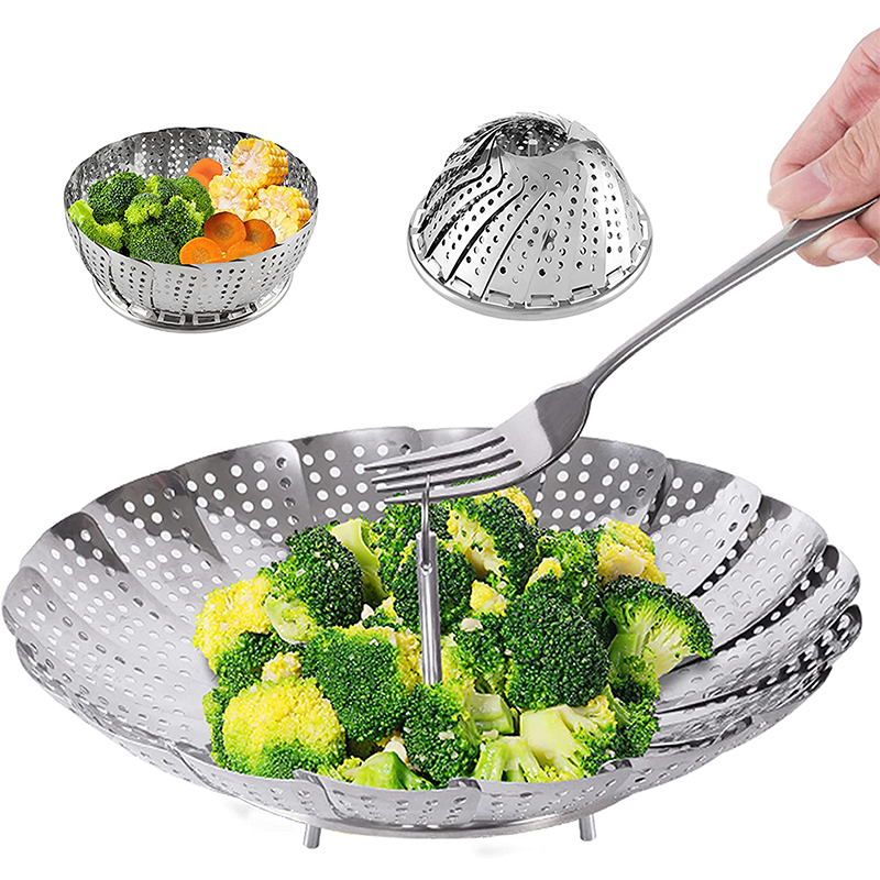LMETJMA Expandable Stainless S - Commercial Kitchen Steamer avis et prix