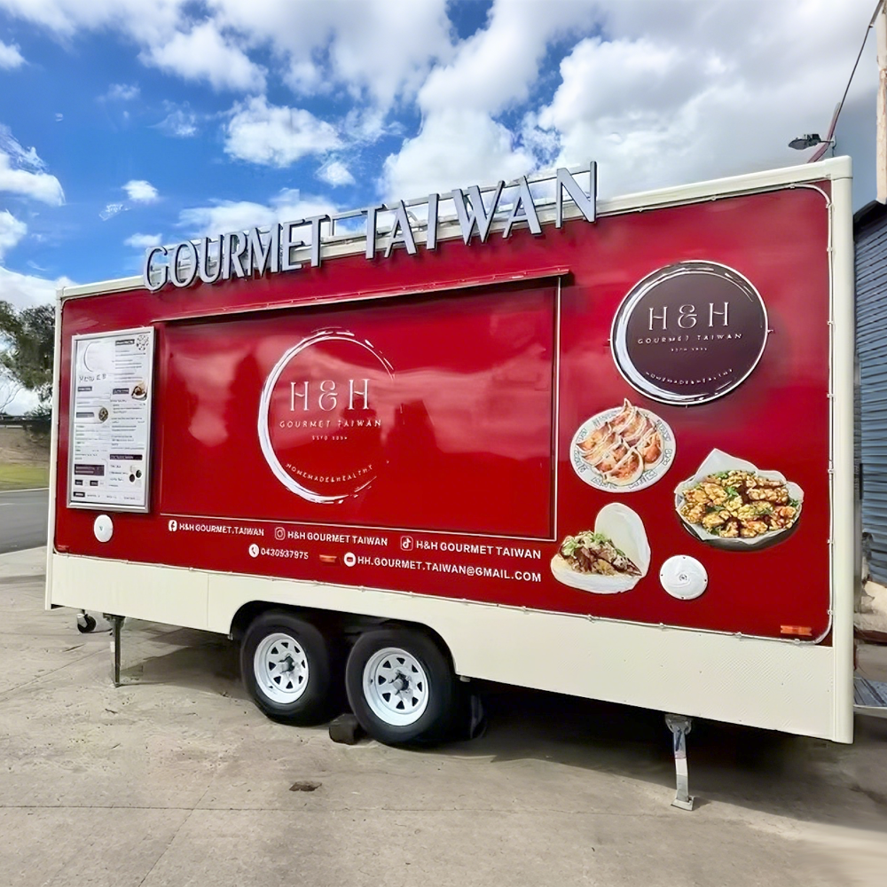 Container Bbq Restaurant Bar F - Commercial Kitchen Trailer avis et prix