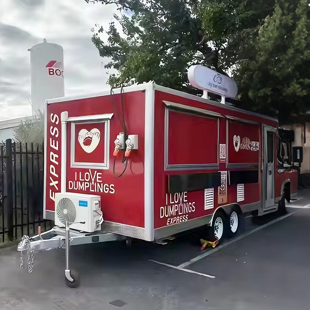 Container Bbq Restaurant Bar F - Commercial Kitchen Trailer avis et prix